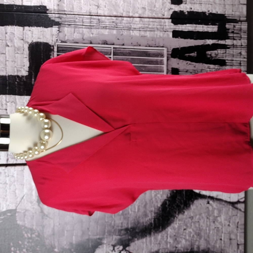 Stitch Fix| Serein Coral Drop Shoulder Blouse